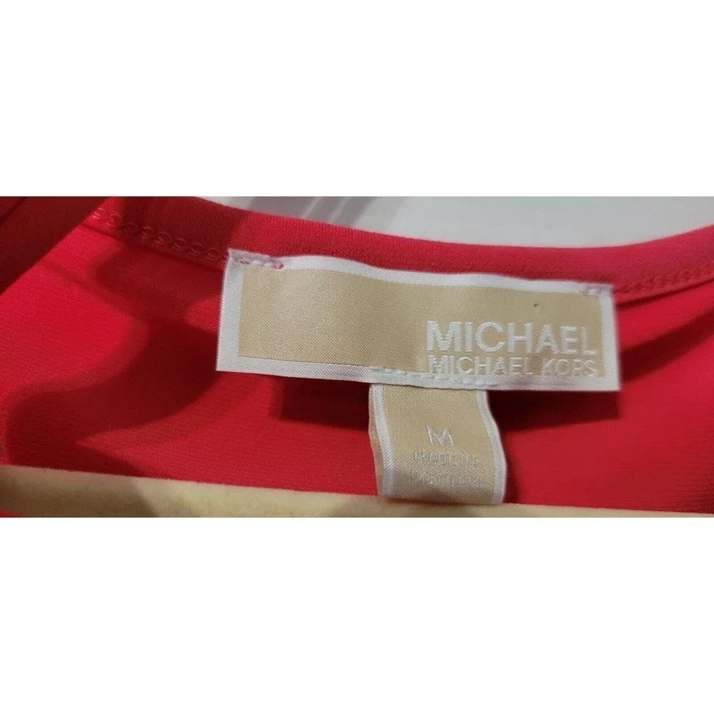 Michael Kors Strappy Long‎ Sleeve Mini Dress Size Medium NWT A68
